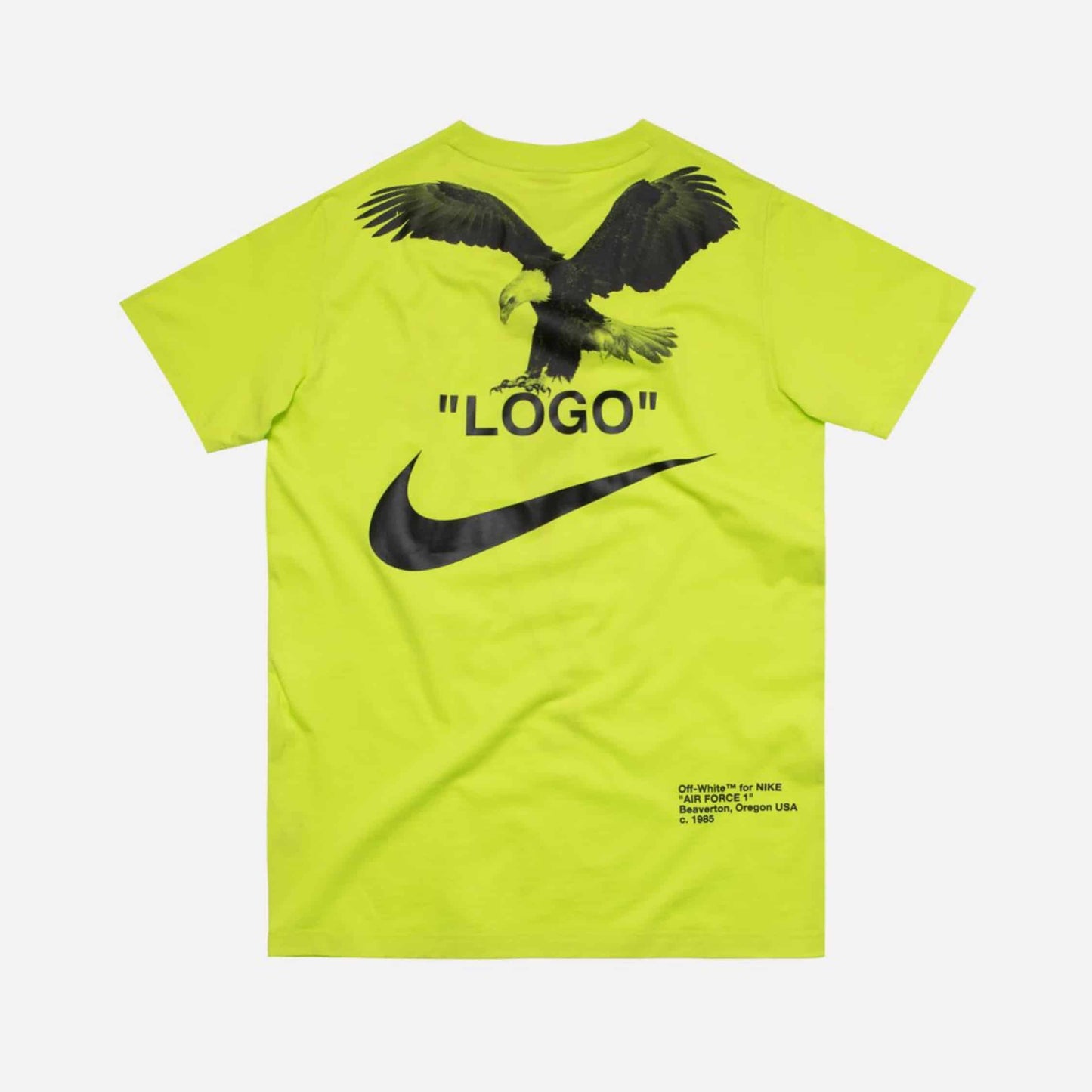 Off-White x Nike NRG A6 Tee Lime Green Off-White