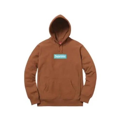 Supreme Box Logo Hooded Sweatshirt (FW17) Rust Supreme