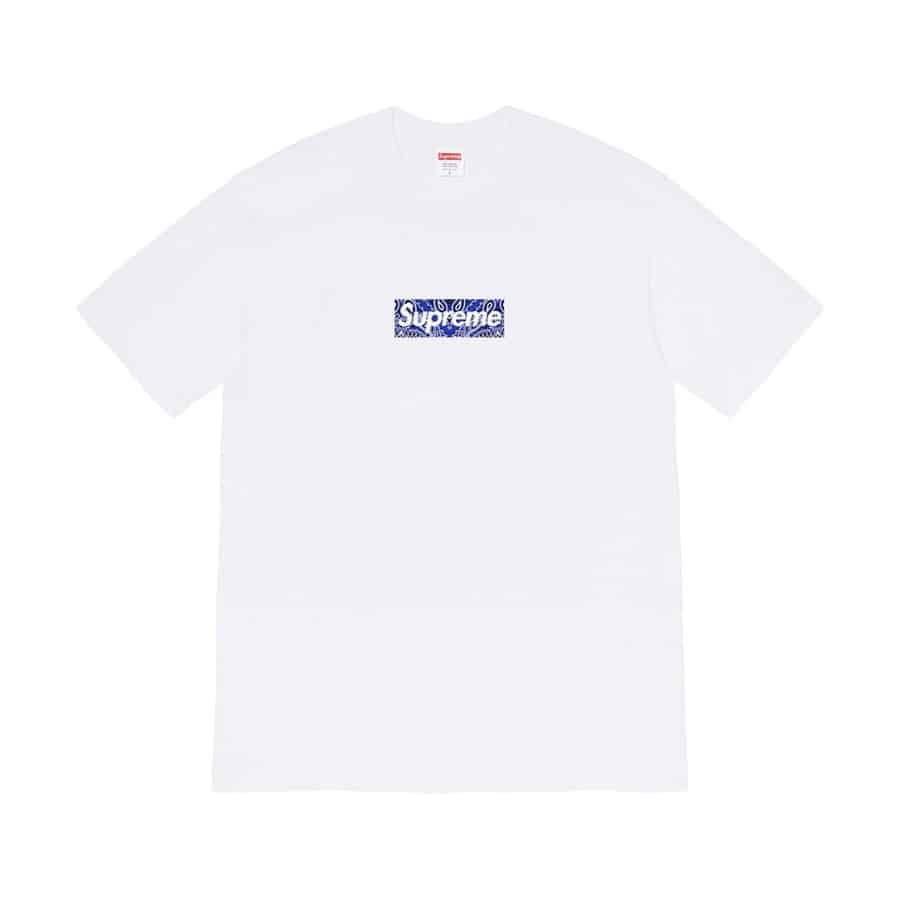 Supreme Bandana Box Logo Tee White Supreme