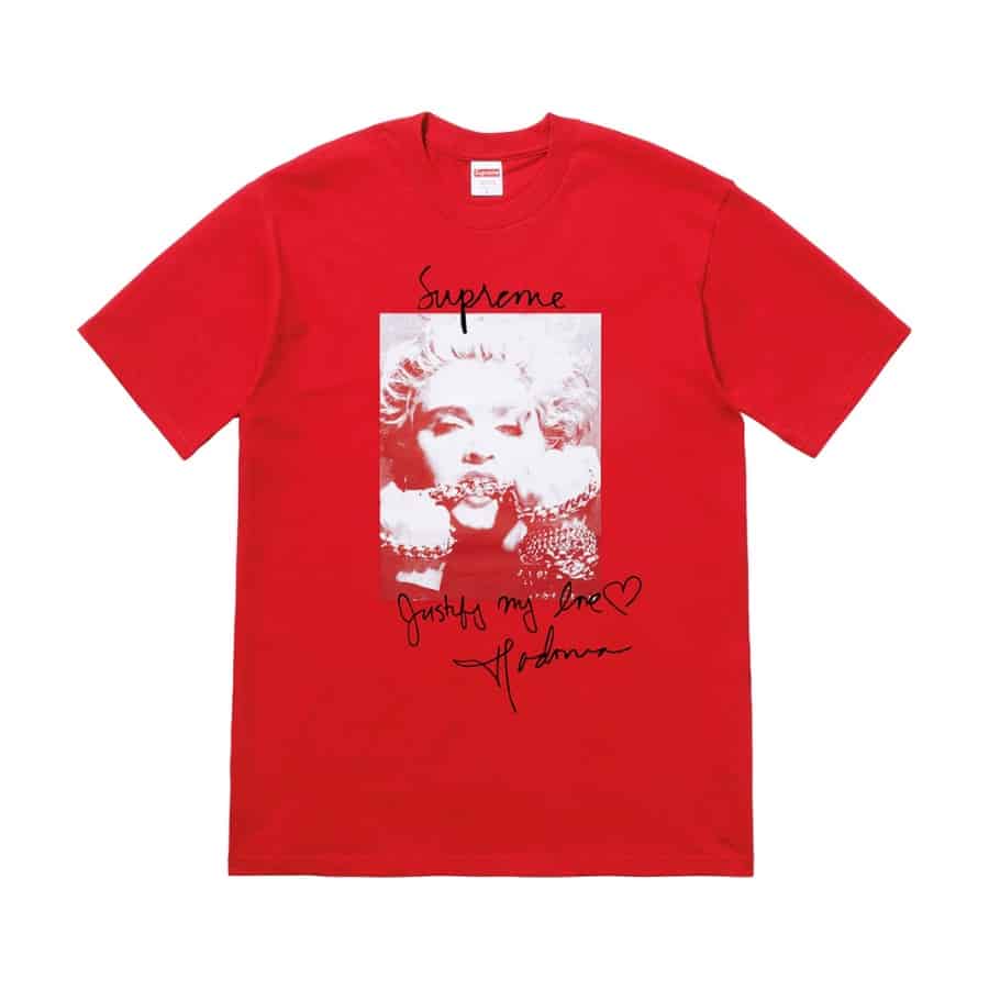 Supreme Madonna Tee Red Supreme