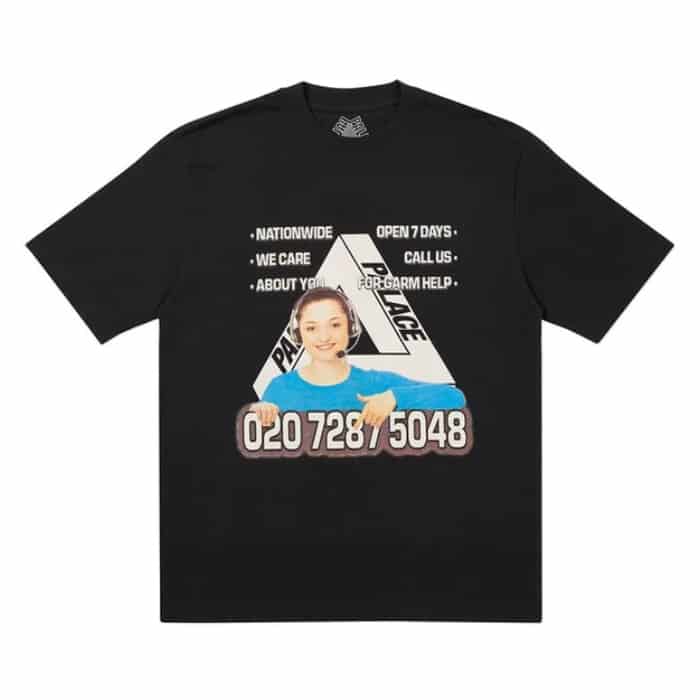 Palace Bell Man T-Shirt Black Palace