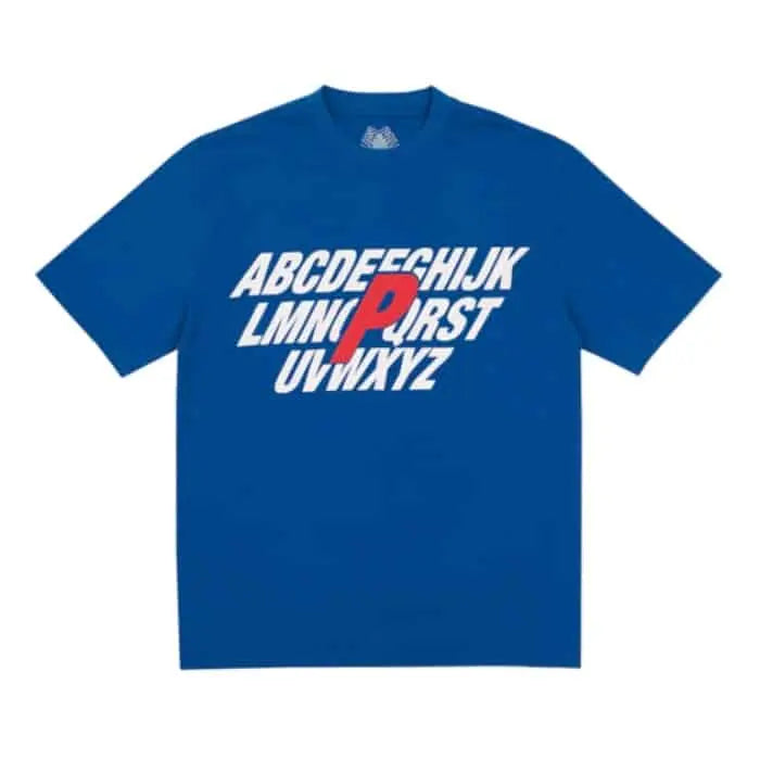 Palace Alpha T-Shirt Blue/White/Red Palace
