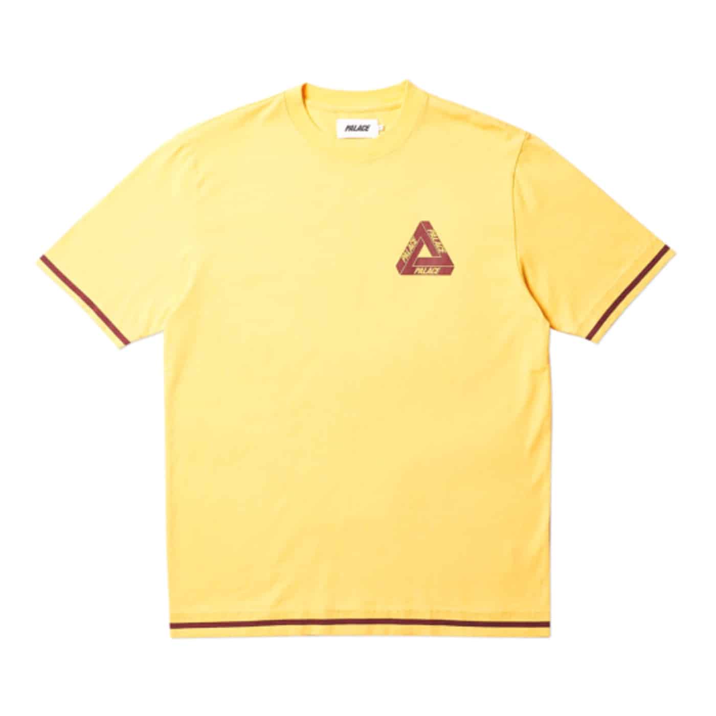Palace CH T-shirt Yellow Palace
