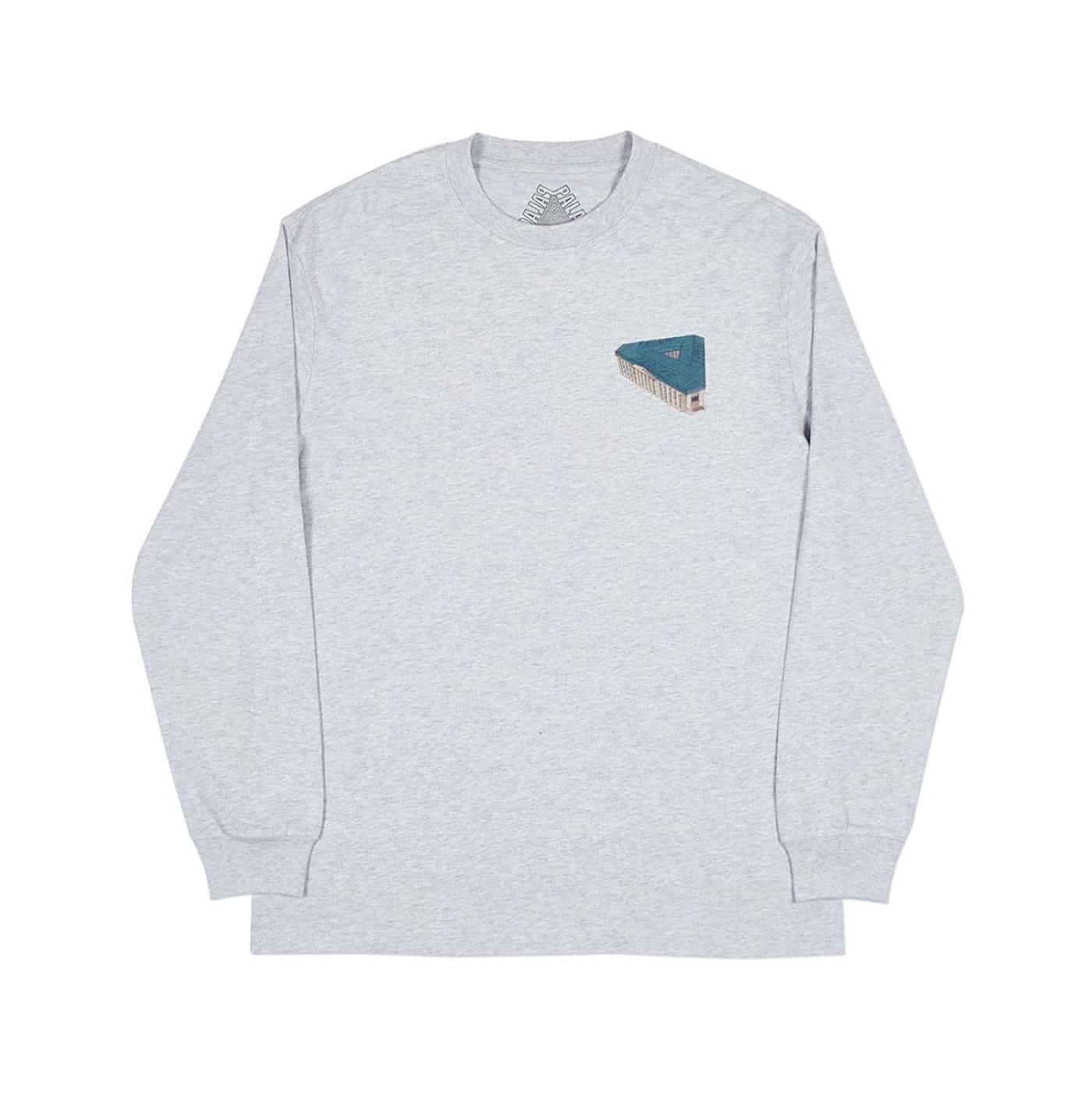 Palace Palazzo Longsleeve Grey Marl Palace