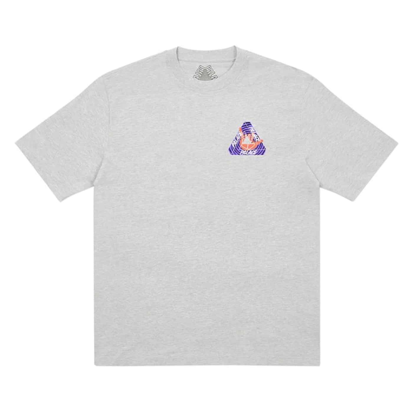 Palace Tri-Zooted Shakka T-Shirt Grey Marl Palace