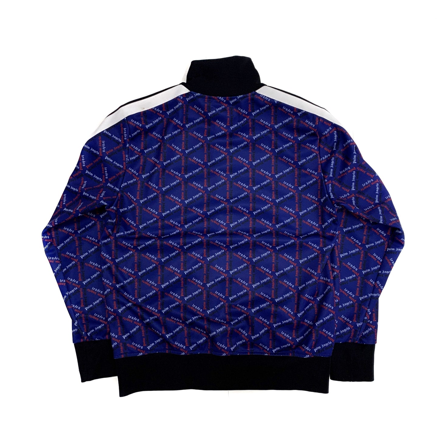 Palm Angels Monogram Track Top Blue Palm Angels