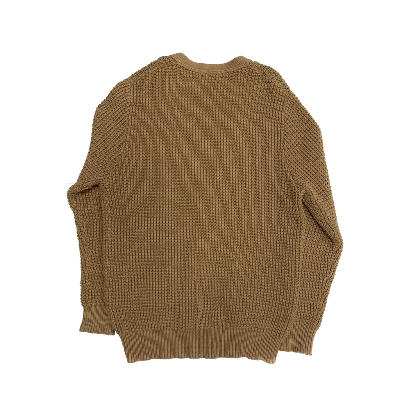 Supreme Waffle Knit Cardigan Camel Supreme