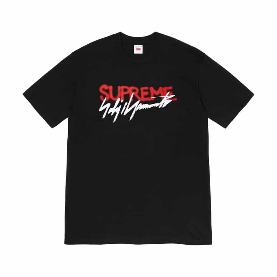 Supreme Yohji Yamamoto Logo Tee Black Supreme