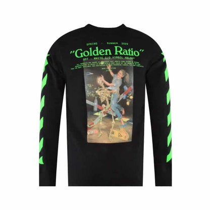 Off-White Pascal Golden Ratio Painting Longsleeve Black/Multicolor Off-White