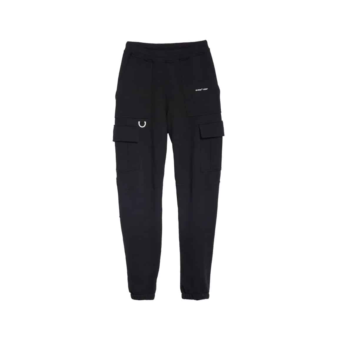Off-White Logo Cargo Jogger Pants Black Off-White
