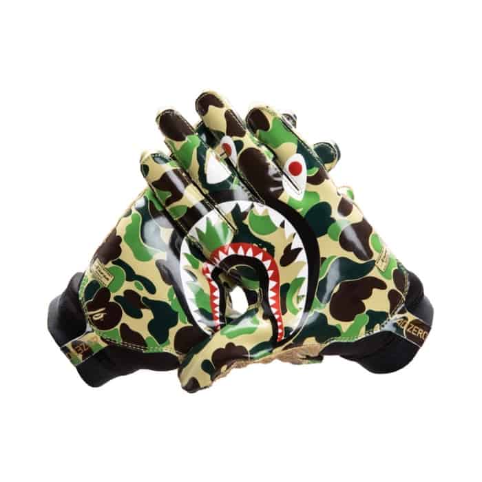 BAPE x Adidas Adizero 8.0 Gloves Green Adidas