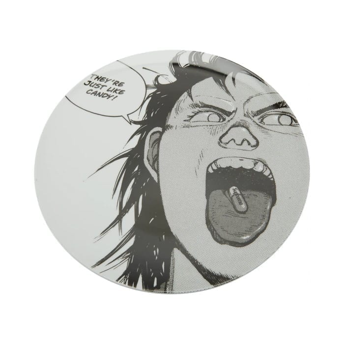Supreme AKIRA Pill Ceramic Plate White Supreme