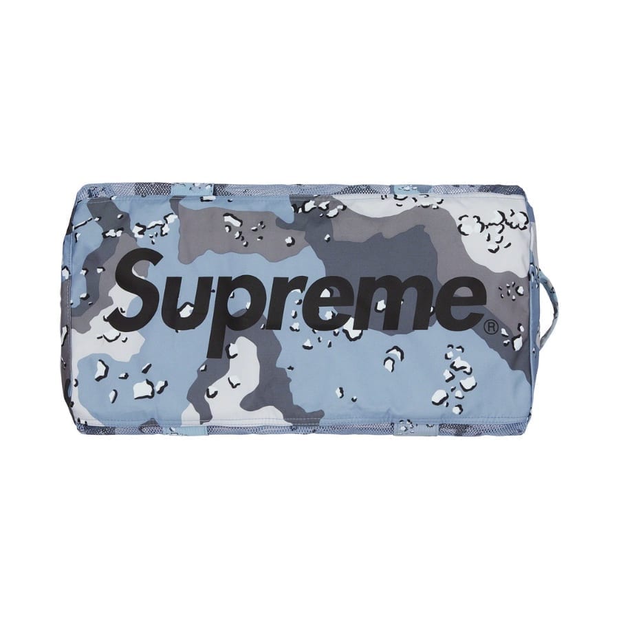 Supreme Big Duffle Bag (SS20) Blue Chocolate Chip Camo Supreme