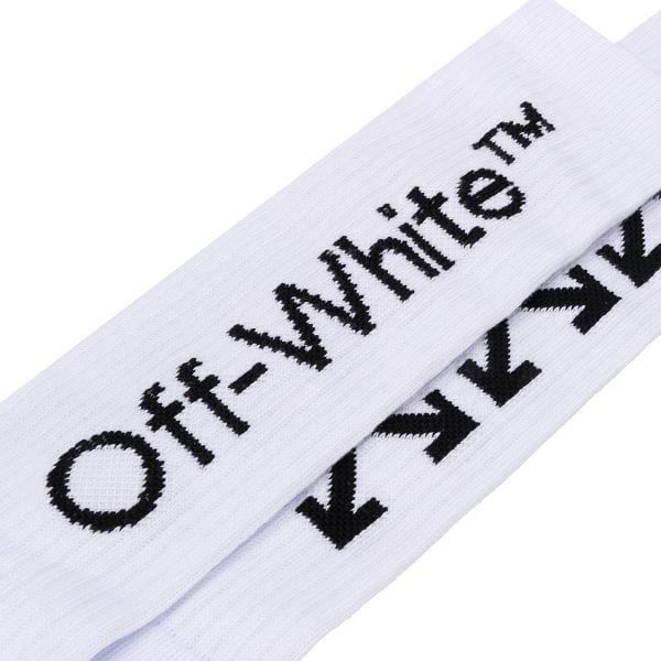OFF-WHITE Arrow Socks (SS19) White/Black Off-White