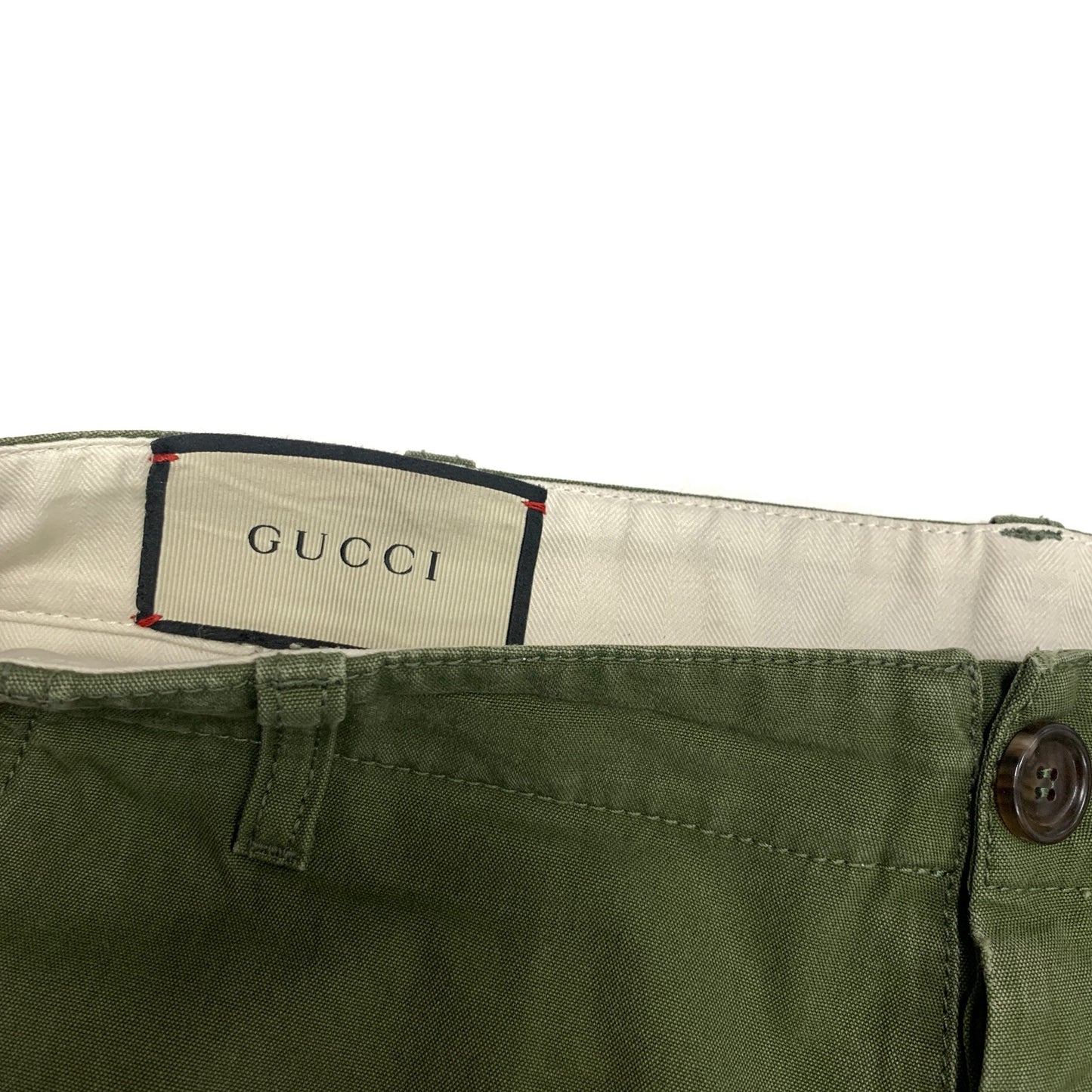 Gucci Military Embroided Dragon Trousers Gucci