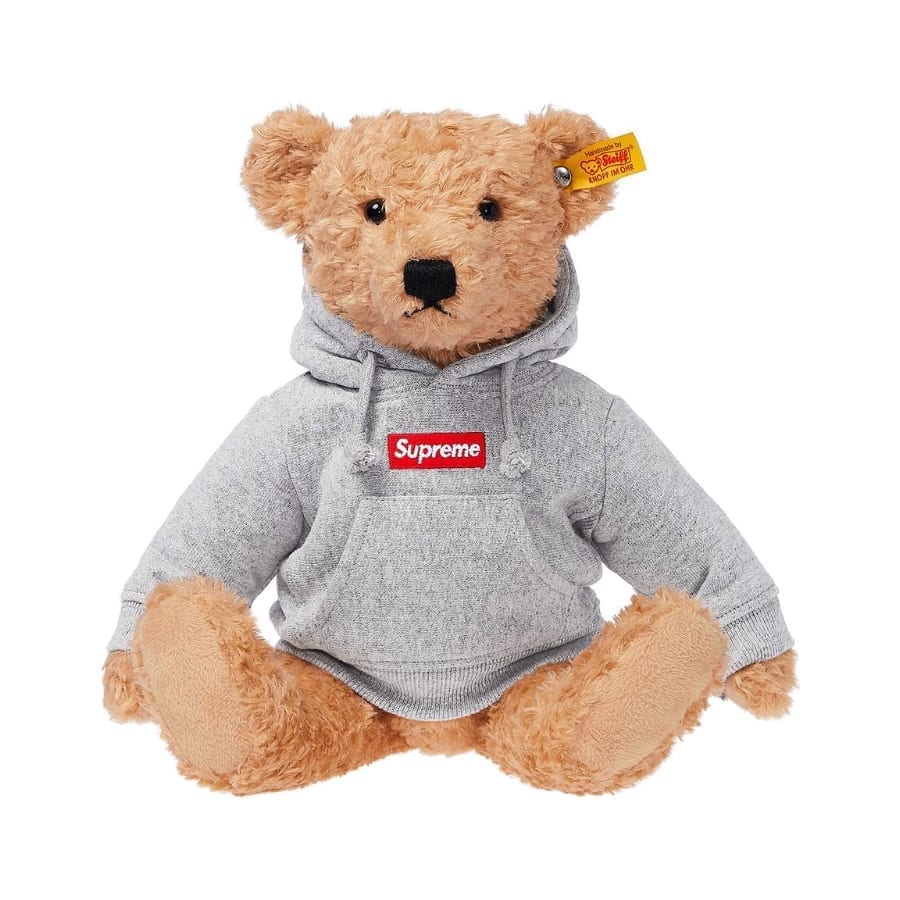 Supreme Steiff Bear Heather Grey Supreme