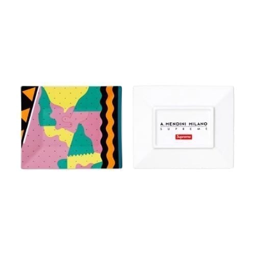 Supreme Mendini Ceramic Tray Small Multi Supreme