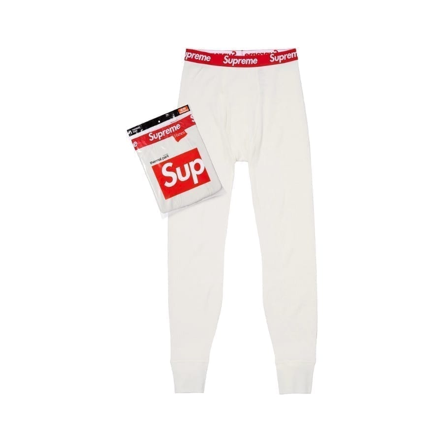Supreme Hanes Thermal Pant (1 Pack) Natural Supreme