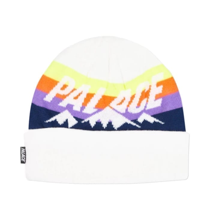 Palace Peak Beanie White Palace