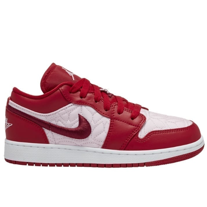 Air Jordan 1 Low SE Red Quilt (GS) Air Jordan