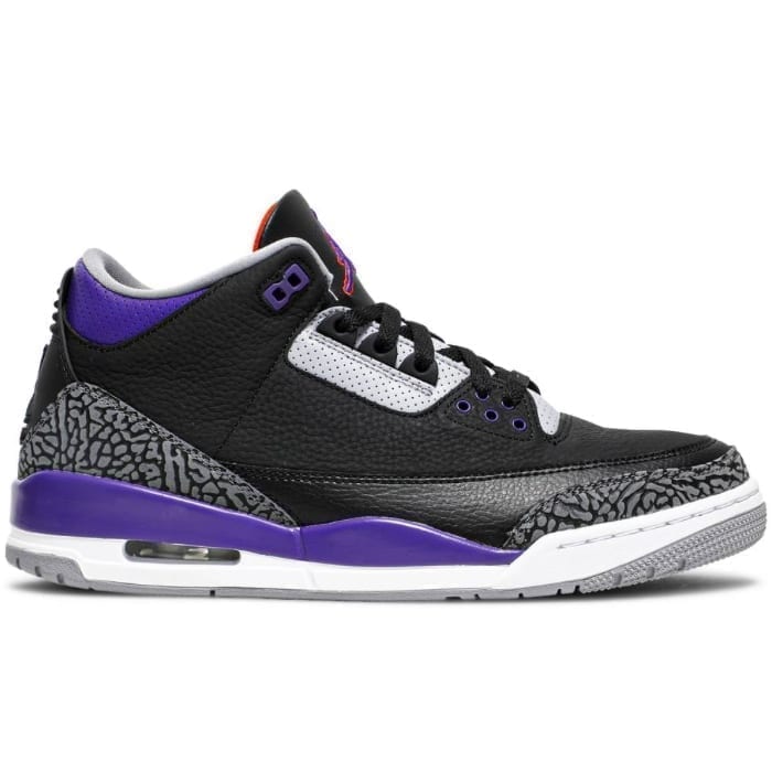 Air Jordan 3 Retro Black Court Purple Air Jordan