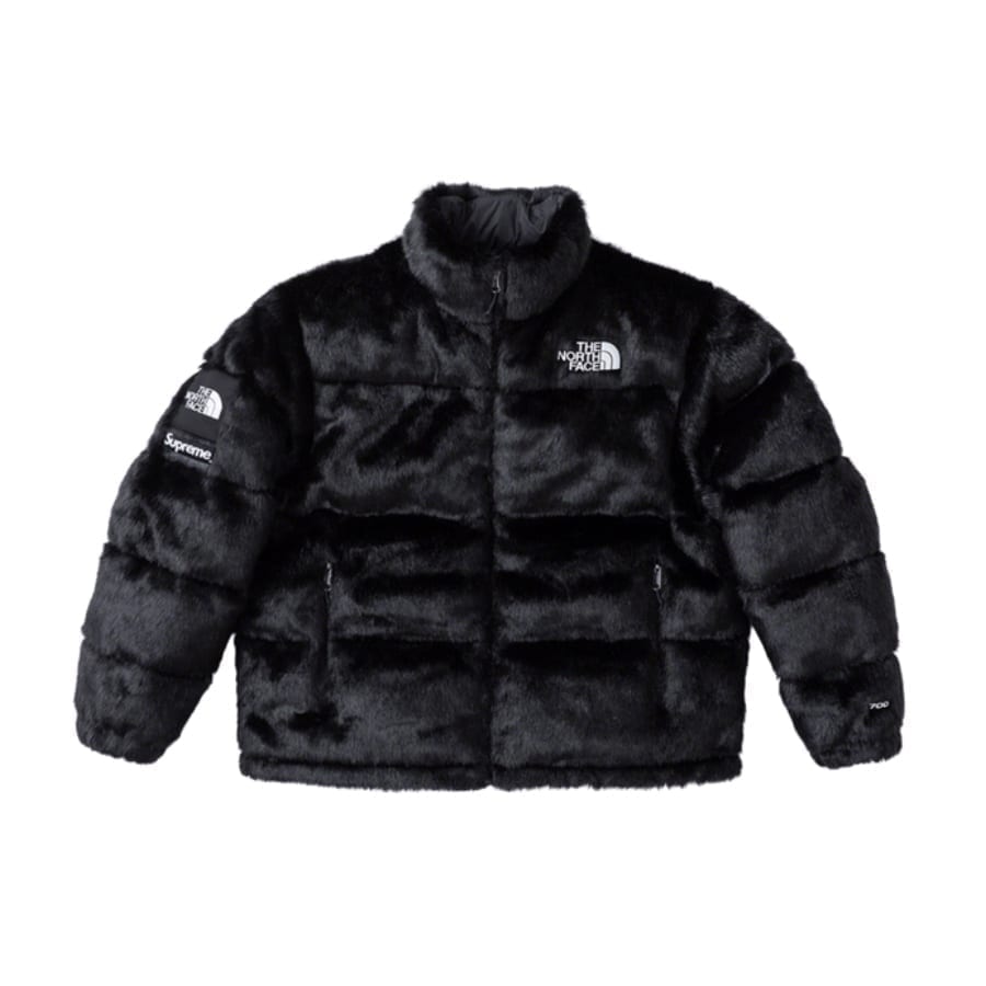 Supreme The North Face Faux Fur Nuptse Jacket Black – CRUIZER