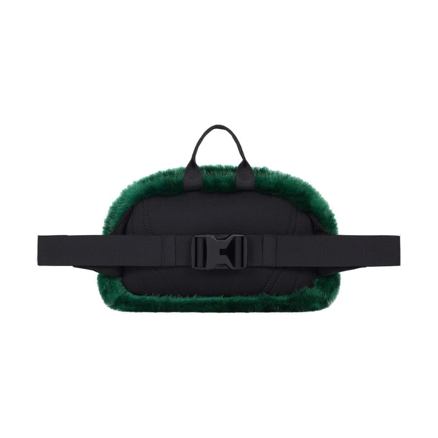 Supreme The North Face Faux Fur Waist Bag Green Supreme