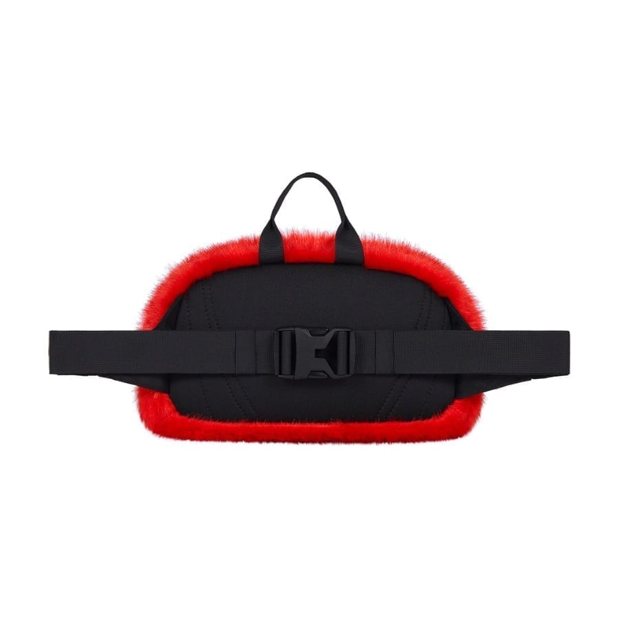 Supreme The North Face Faux Fur Waist Bag Red Supreme