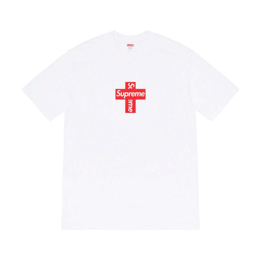 Supreme Cross Box Logo Tee White Supreme