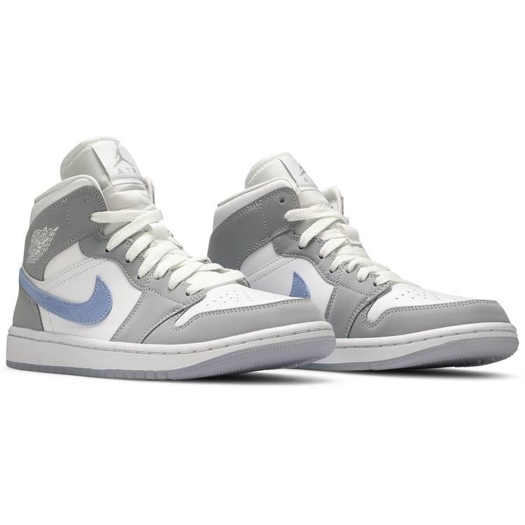 Air Jordan 1 Mid Wolf Grey Aluminum (W) Air Jordan