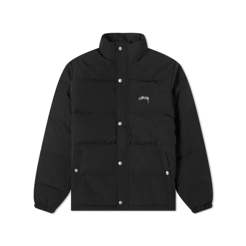 Stussy Solid Puffer Jacket Black Stussy
