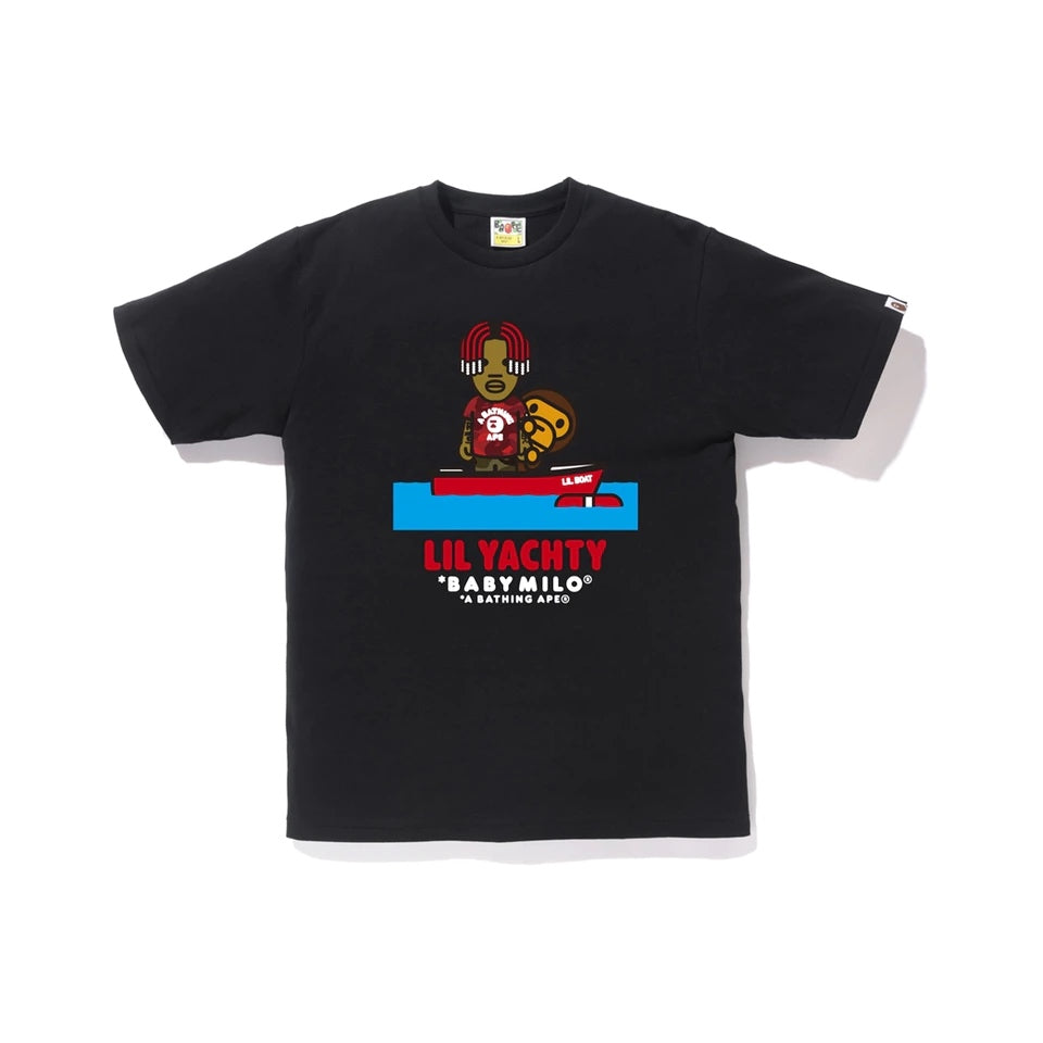 BAPE Baby Milo x Lil Yachty Tee #2 Black Bape