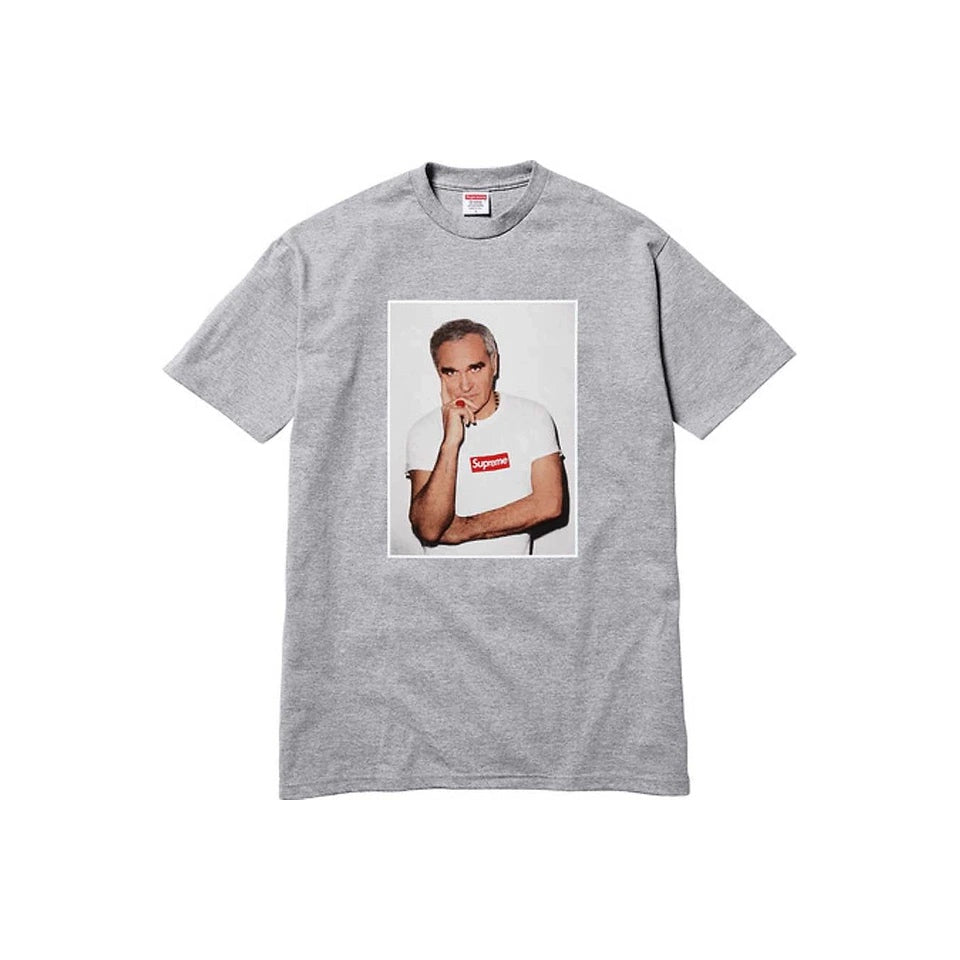 Supreme Morrissey Tee Heather Grey Supreme