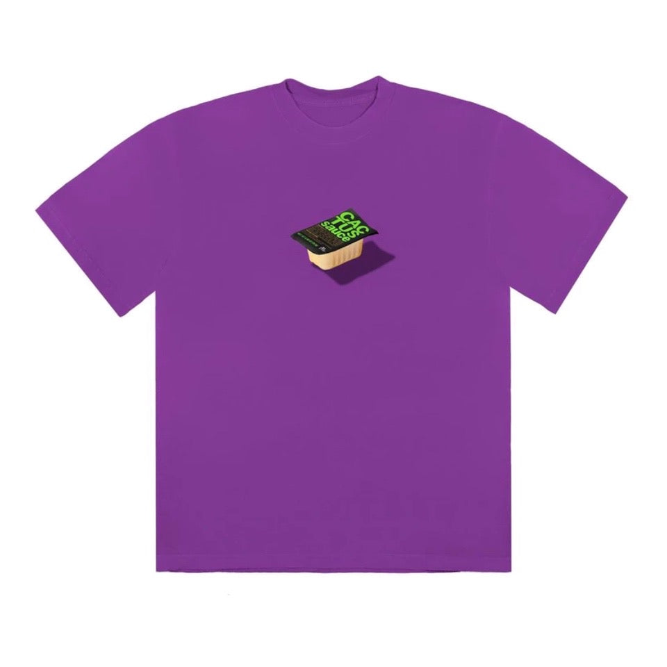 Travis Scott x McDonald's Cactus Sauce III T-shirt Purple Travis Scott