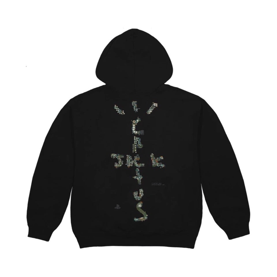 Travis Scott Motherboard II Hoodie Black Travis Scott