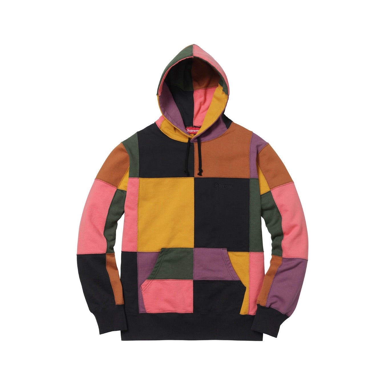 Supreme Patchwork Hoodie Black Supreme