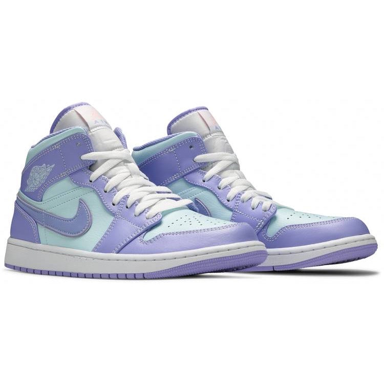 Air Jordan 1 Mid Purple Aqua Air Jordan