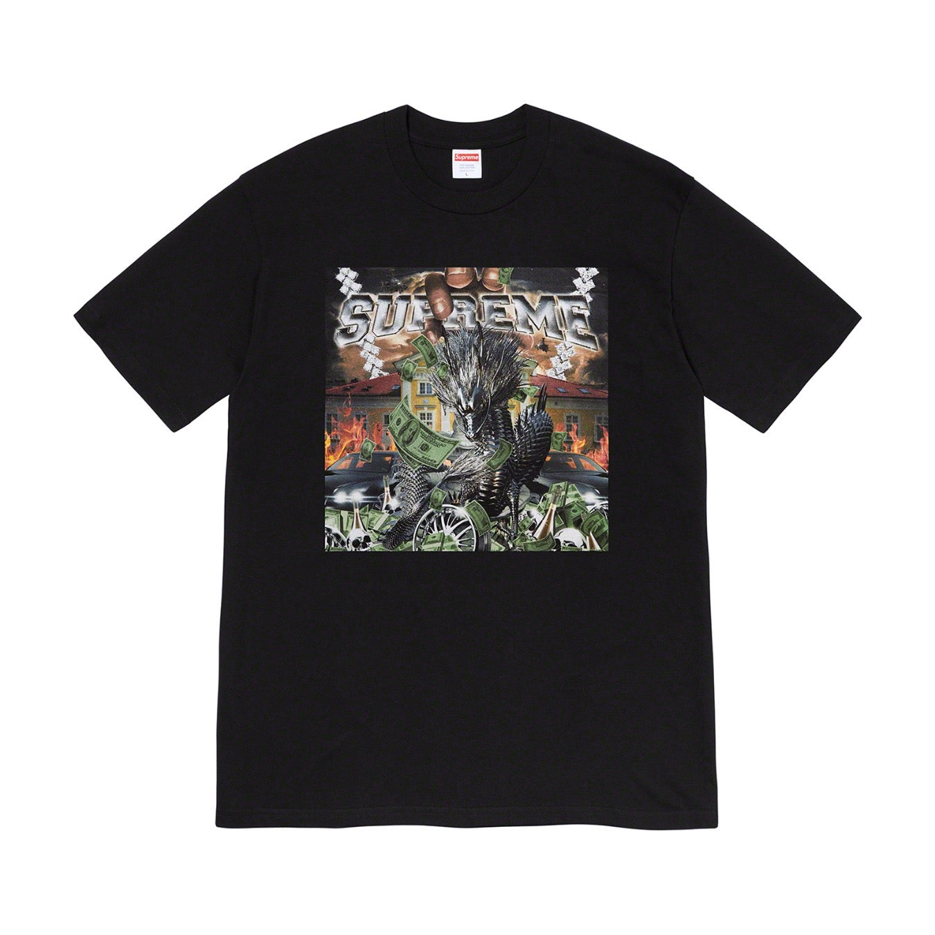 Supreme Dragon Tee Black Supreme