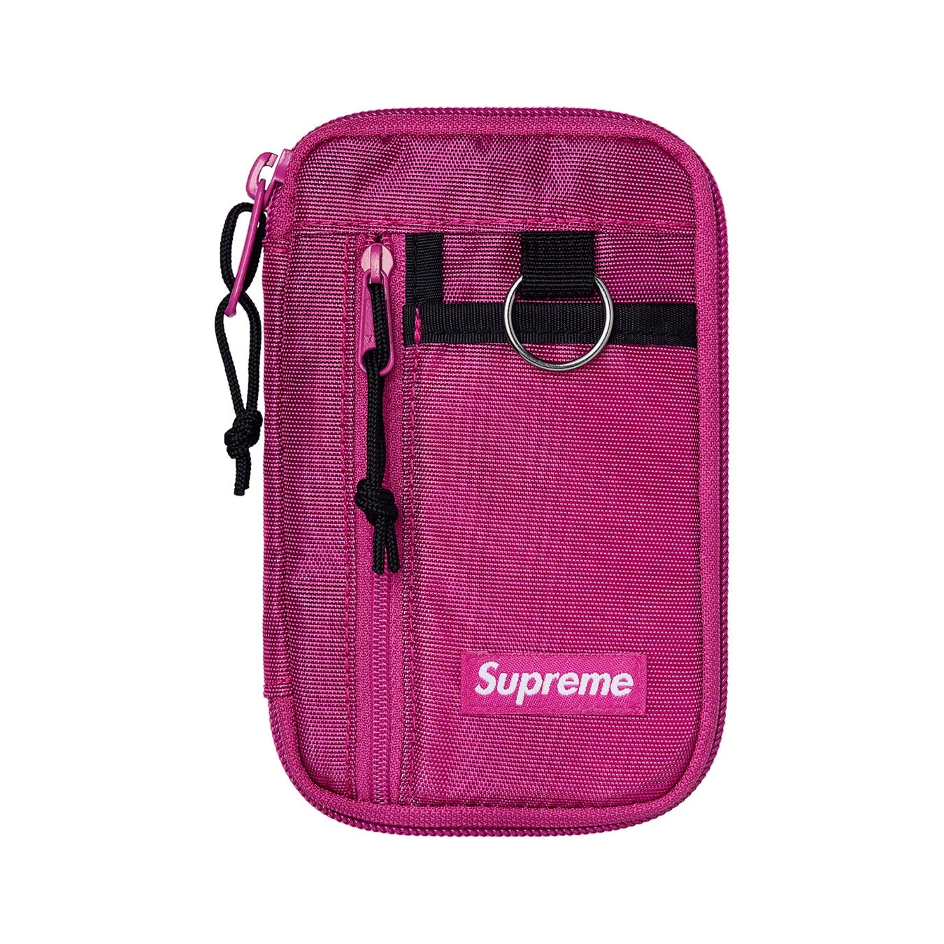 Supreme Small Zip Pouch Magenta Supreme