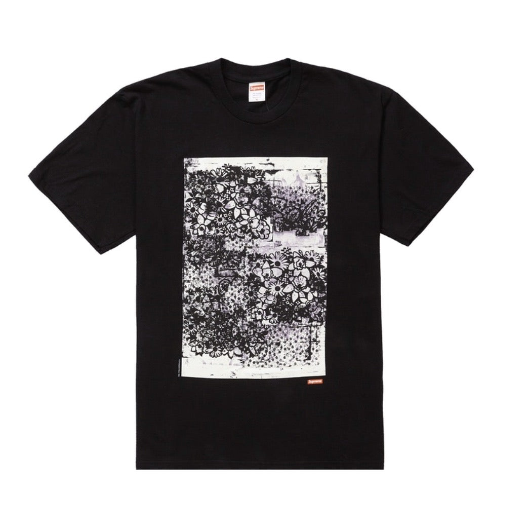 Supreme Christopher Wool 1995 Tee Black Supreme
