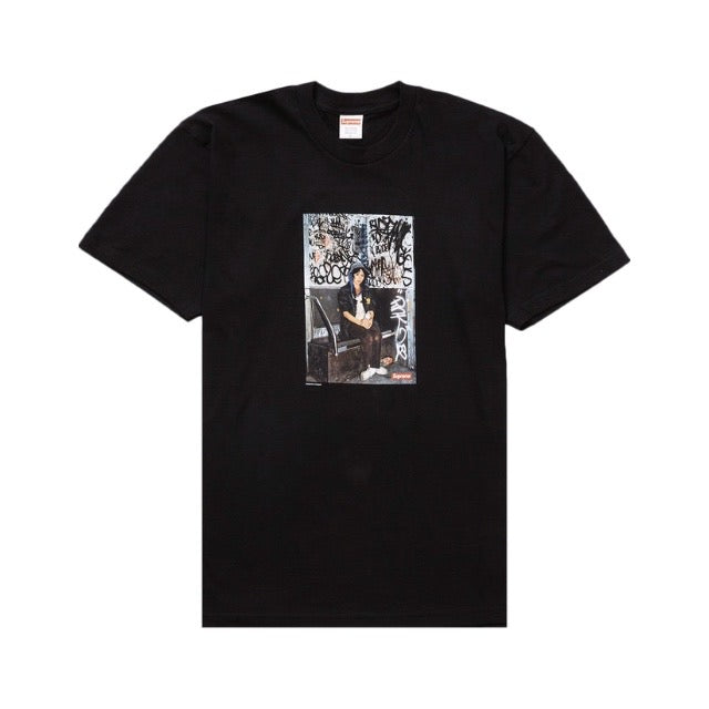 Supreme Lady Pink Tee Black Supreme
