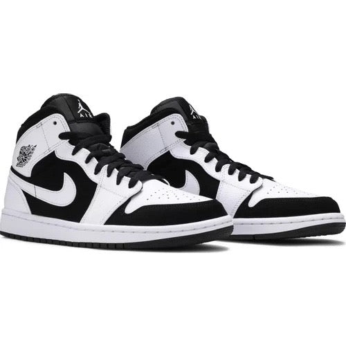 Air Jordan 1 Mid White Black Air Jordan