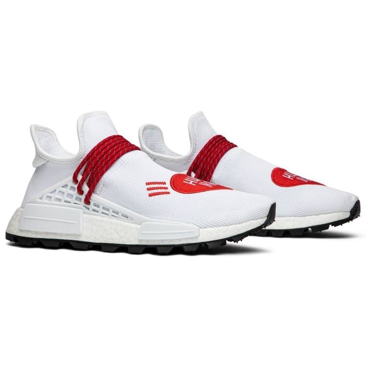 Adidas NMD x Pharrell Williams Human Race Human Made White Red Adidas