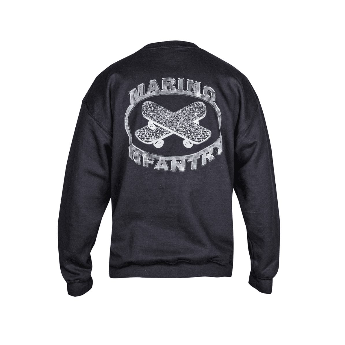 Marino Infantry M Logo Crewneck Black Marino Infantry