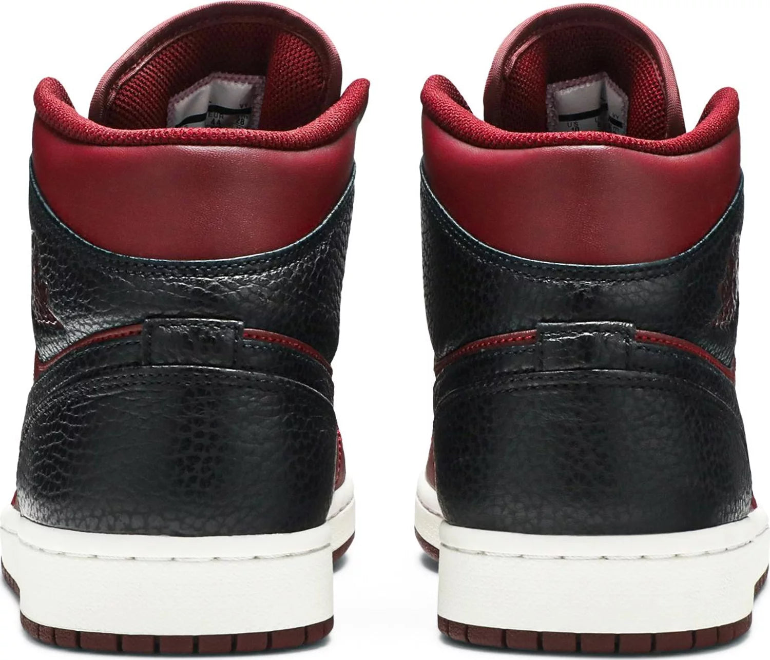 Air Jordan 1 Mid Team Red Black CRUIZER