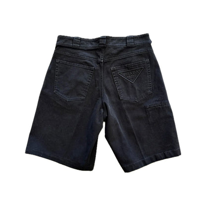 Prada Nylon Fischerhut Schwarz