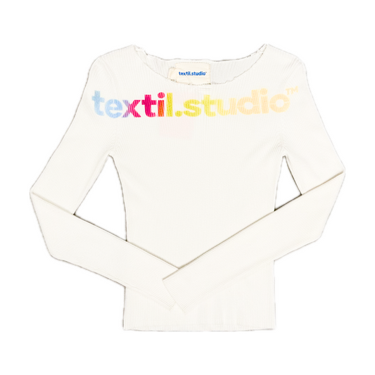 Textil Studio Top Tee White Textil Studio