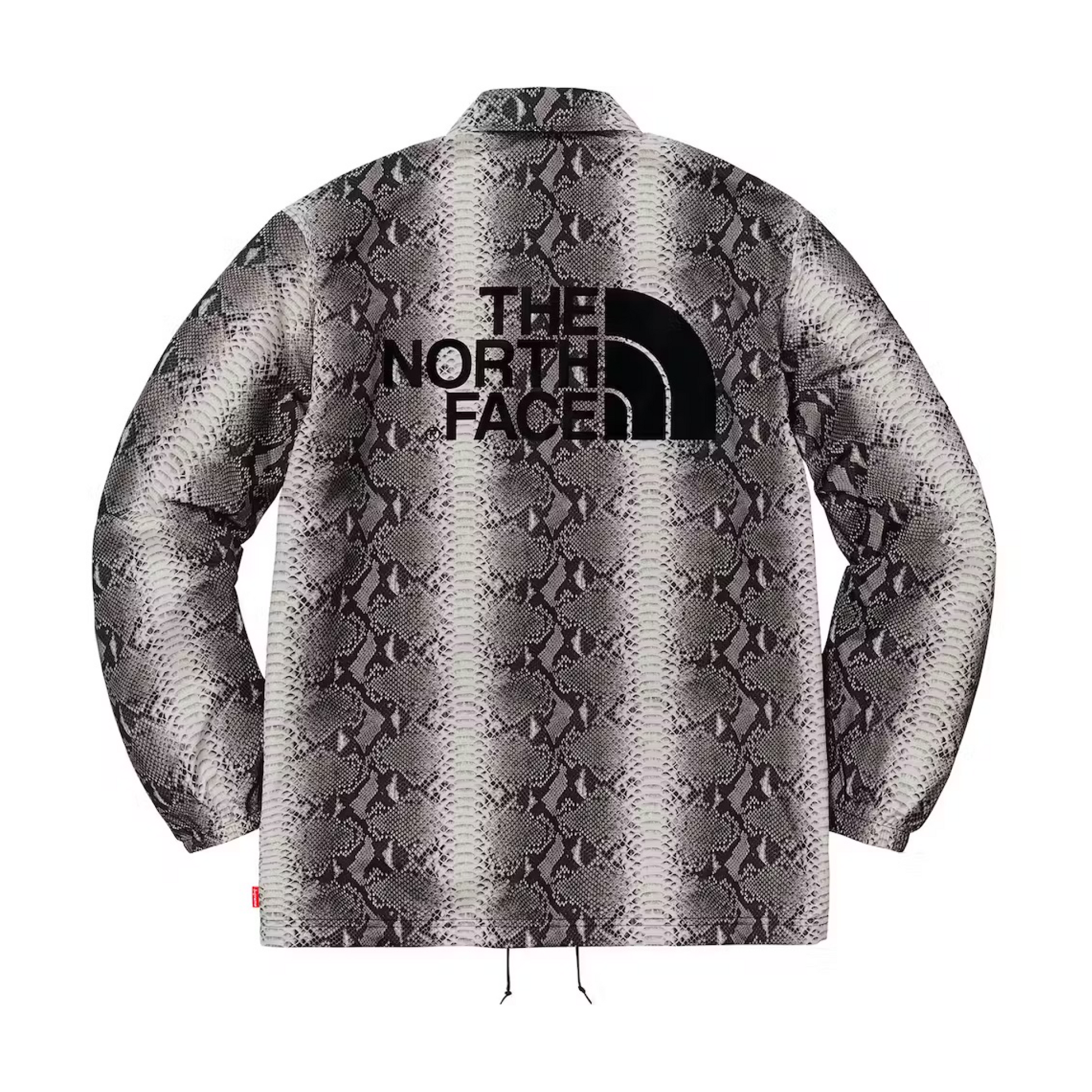 Supreme The North Face Snakeskin Taped Seam Coaches Jacket Black Supreme