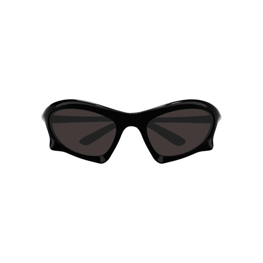 Balenciaga Bat Rectangle Sunglasses Black Balenciaga