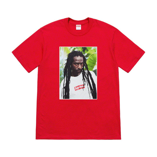 Supreme Buju Banton Tee Red Supreme